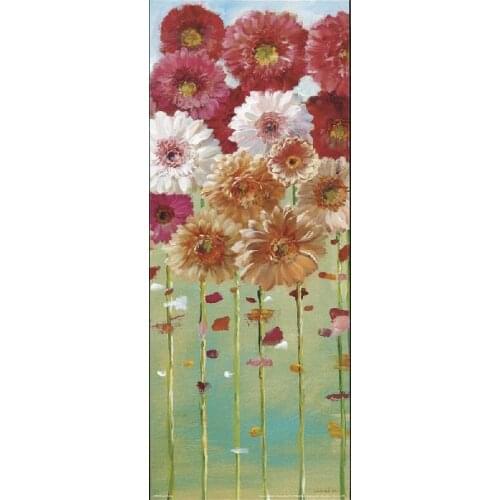 Colors Chrysanthemum oil painting painted canvas prints beautiful flowers picture modern decor supply craft