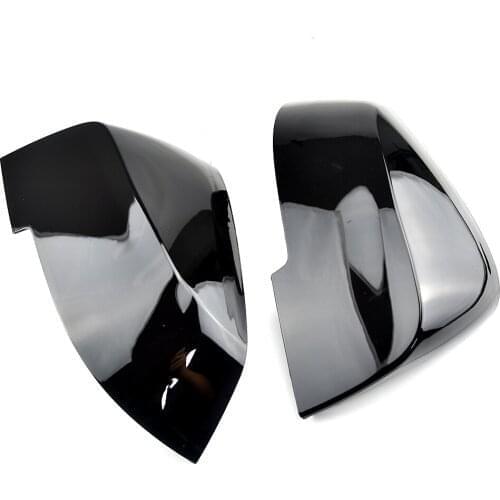 For Bmw F20 F21 F87 M2 F23 F30 F36 X1 E84 Gloss Black Side Mirror Cover Cap Rearview