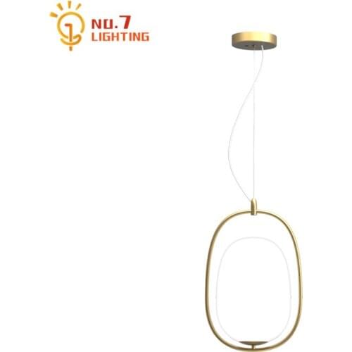 Postmodern Individual Designer Glass Ball Pendant Lights Gold Lustre Led E27 Hanging Lamp Coffee Bar Living/Dining Room Bedroom