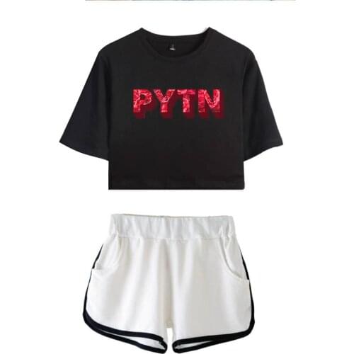 Payton Moormeier Merch 2 Piece Set Women Shorts Suit Love Letter to Myself Tshirt Suit Kpop 2020 Shirt and Shorts Clothes Print