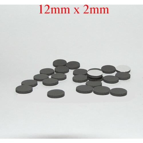 25/50/100 PCS 12*2mm Round Magnetic Sticker Fridge Magnet DIY Refrigerator Stickers Supplies