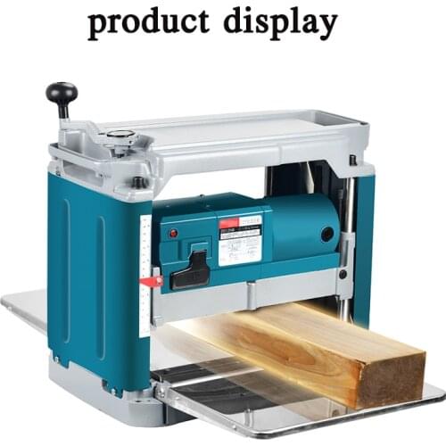 Multi-function Woodworking Planing Machine Small Household Woodwork Press Planer Machine High-power Electric Single-sided Planer