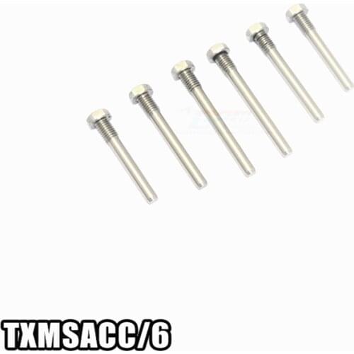 TRAXXAS 1/10 MAXX stainless steel front and rear universal upper and lower swing arm fixed inner and outer hexagon screws 8940