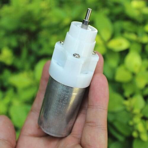 390 Geared motor plastic gearbox gear motor DC 6V 12V electric gear motor 2700RPM Medium speed Low reduction ratio 1:3.4 DIY