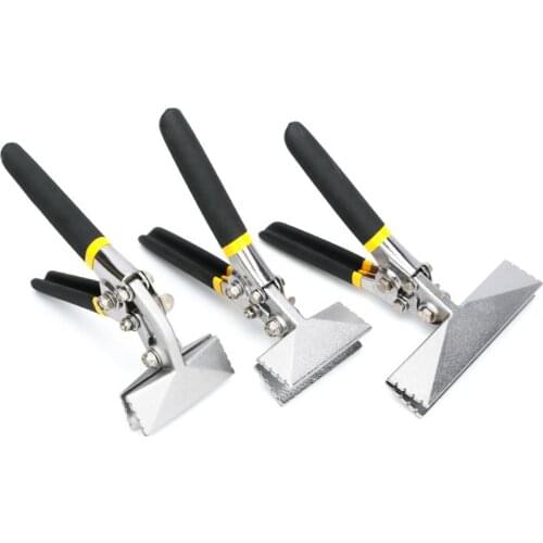 Sheet Metal Bending Pliers Crimping Tool Hand Seamer Wide Jaw Straight 75mm/Elbow 75mm/Straight 150mm Hand Tool Multitool Knife