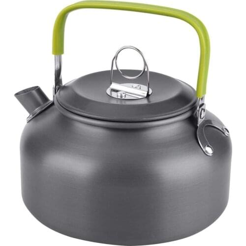 Outdoor Kettle Portable Ultralight Aluminum Alloy Water Kettle Camping Tableware Hiking Teapot Outdoor Tourism Water Bottle