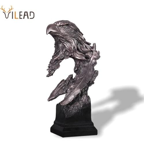 VILEAD More Size Resin Hollow Animal Figurines Imitation Copper Creative Decorative Ornaments Office Soft Decoration Accessories