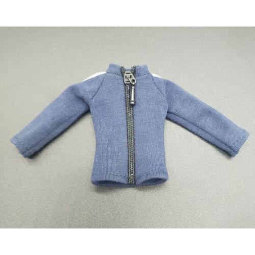 Blue 1/12 Scale Soldier Sportswear Model for 6"Action Figures Doll