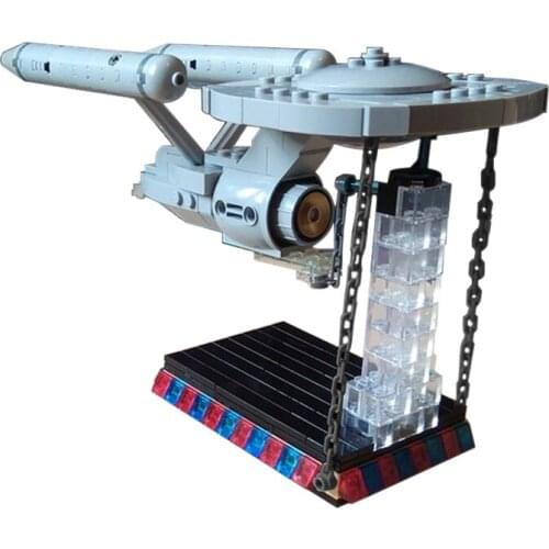 Buildmoc 43545 Tensegrity Enterprise Compatible With Lepining Star Plan Wars Building Blocks Bricks Starw Toy Christmas Gift