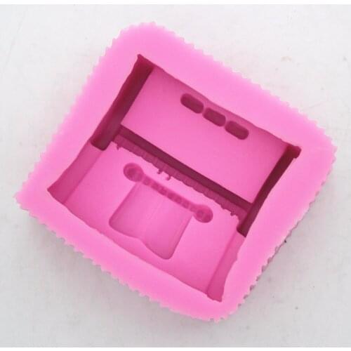 P841 Piano aromatherapy plaster decoration silicone cake decoration mould