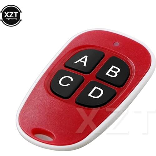 Universal 433MHz Remote Control Wireless 4 Keys Copy Cloning Garage Door Duplicator Key waterproof Ultraligh colorful HOT SALE