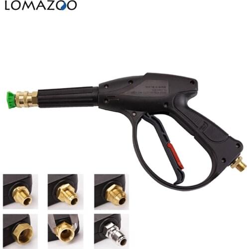Water Gun Power Washer Car Washing Water Guns Quick Easy Connector Choose to change nozzles with multiple spray patterns