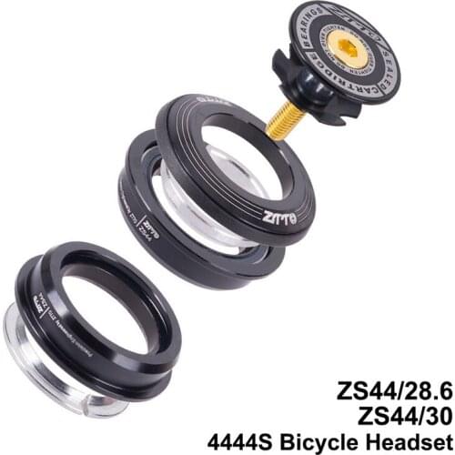 ZTTO Bicycle Built-in Bearing Headset ZS44/28.6 For Straight Tube Mountain Bike Bearing Headset For Casco Ciclismo