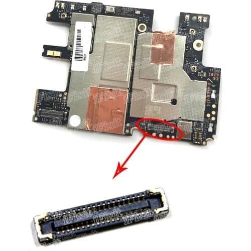 10pcs/lot New FPC Connector for xiaomi redmi note 5 on motherboard 38pin