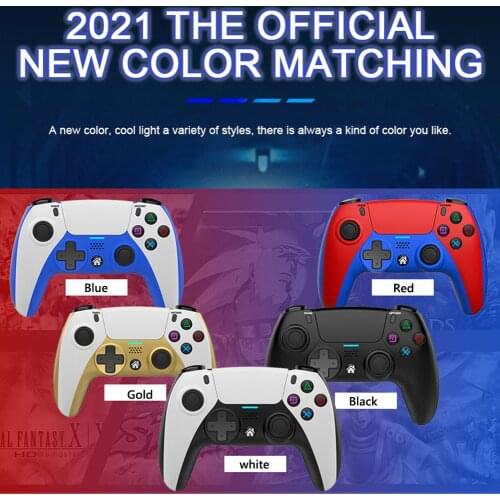 Wireless Game Controller for NS Switch PS4/Slim/Pro Joystick Bluetooth-Compatible PC Gamepad Game Controller