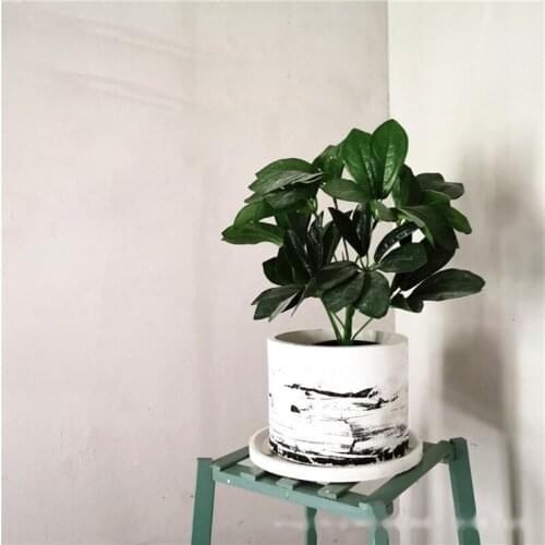 Large 6 inch Round Concrete Flower Pot Silicone Mold Succulent Planter Mold DIY Drop shipping