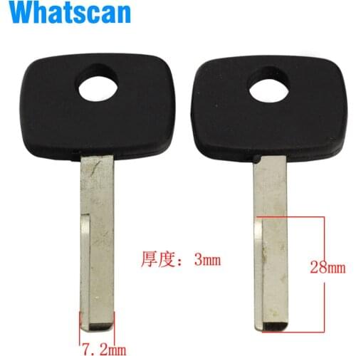 C234 Plastic single O pel blank key