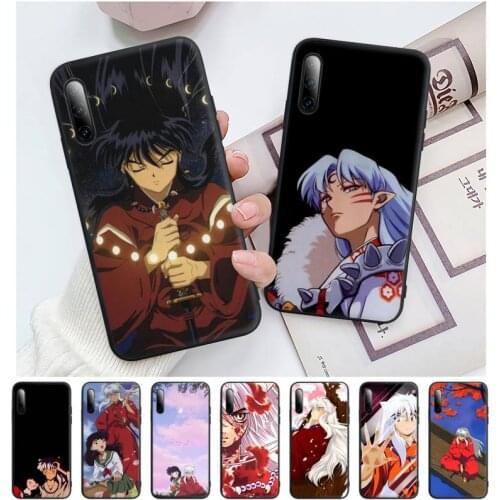 Anime Inuyasha Silicone Mobile Phone Case For Huawei Y6 Y7 Y9 Prime 2019 Y9s Mate 40 20 10 Pro Lite Nova 5t Cover