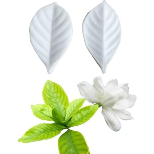 Gardenia Leaf Veiners Silicone Mould Cake Decorating Molds Cake Gumpaste Molds Cake Clay Sugarcraft Tools M2313