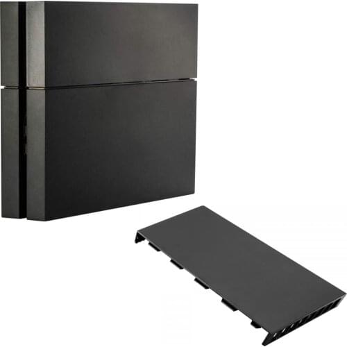 PS4 Solid Matte Black HDD Bay Hard Drive Cover Shell Case Replacement Faceplate for Playstation 4 Game Console Acccessories