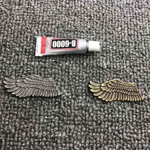 Metal Badge for Kerosene lighter Oil Lighter DIY Handmade Smoker Accessories Gadgets Decor Accessory Wings fly higher