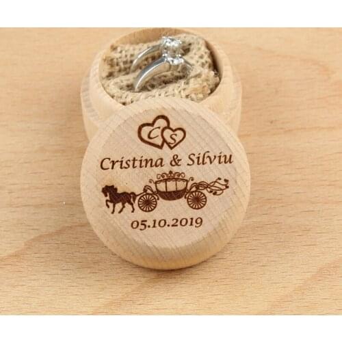 Custom Your Names and Date Wedding Ring Bearer Box Personalized Rustic Wedding Wood Ring Box Holder wedding centerpieces