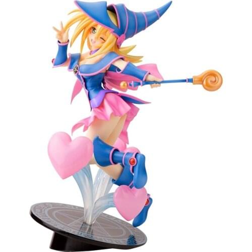 Pre-Sale Kotobukiya Duel Monsters Black Magician Girl Anime Figure Model Collections Model Toys Hand-Made Model Decoration Doll