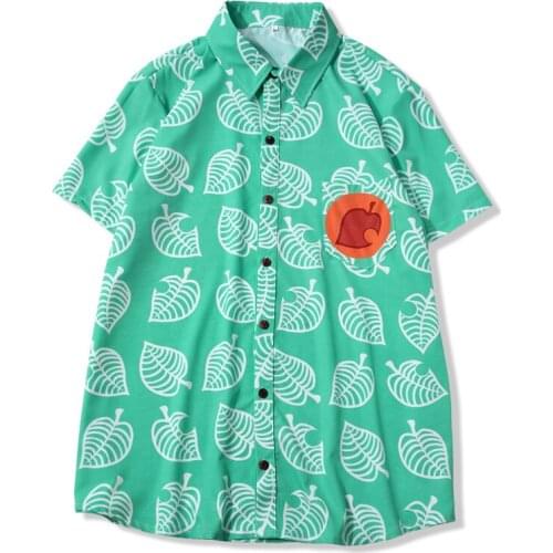 Game Animal Crossing New Horizons Happy Home Designer Shirt Tees Mens Clothing Animal Cosplay Tom Nook Shirts Costumes Tops