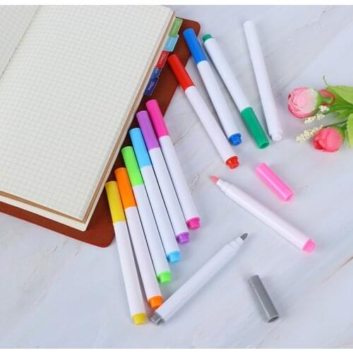 Water-soluble Liquid Chalk Childrens Drawing Pen Non-dust Board Chalk Marker Office School Supplies