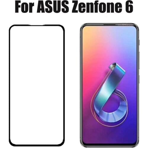 3D Full Cover Tempered Glass For ASUS zenfone 6 2019 ZS630KL 6Z 6Z High Clear Screen Protector For asus zenfone6 front film