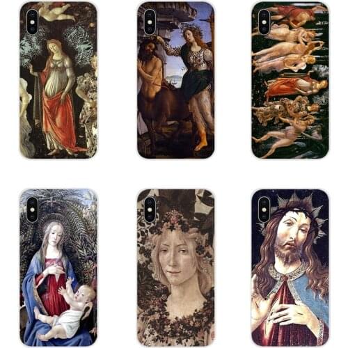 For Samsung Galaxy A3 A5 A7 A9 A8 Star A6 Plus 2018 2015 2016 2017 Accessories Phone Shell Covers Sandro Botticelli painting