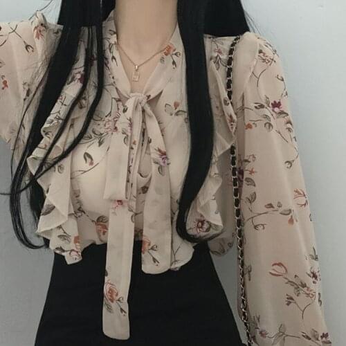 Faitesvous Women's Ruffle Shirts
