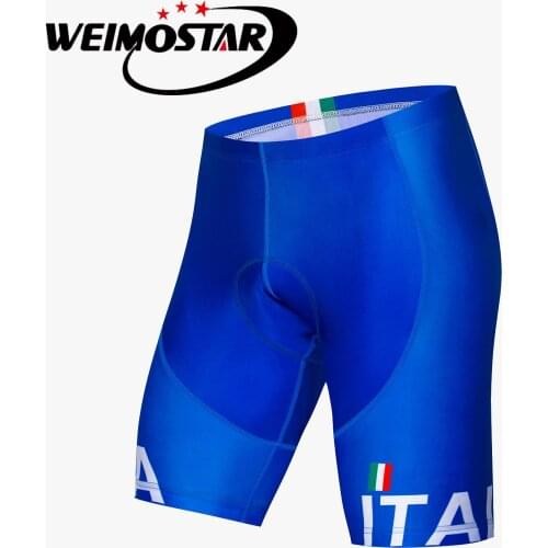 Weimostar cool Cycling Shorts MTB summer Ropa ciclismo Cycling Clothing Wear Bicycle Bib Shorts Men gel pad bike shorts
