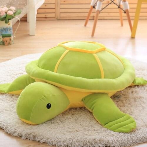 Cute Green Sea Turtles / Tortoise Cushion Pillow Plush Toys,Turtle Plush Toys Doll For Childrens Gift