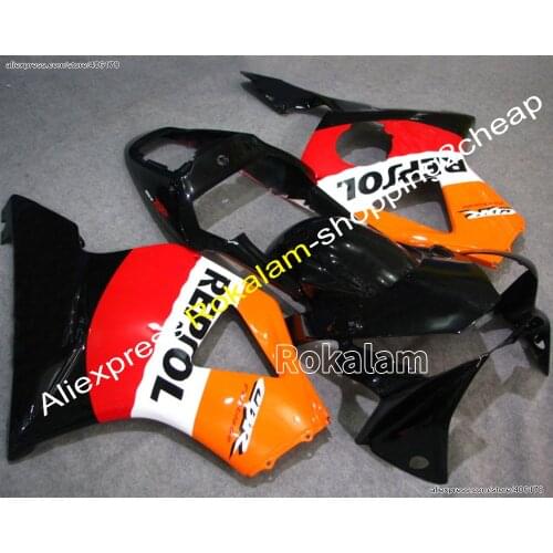 For Honda 02 03 CBR900RR 954 CBR954RR 2002 2003 CBR900 RR Red Black Motorcycle Bodyworks Fairing Kit (Injection Molding)