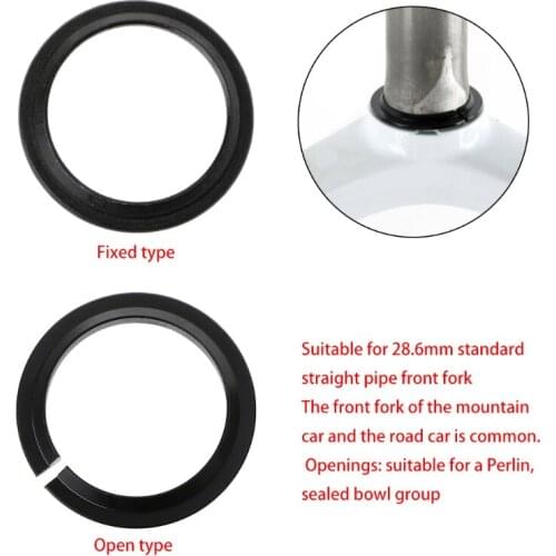 Bicycle Front Fork Grummet Headset Silent OpenType Mountain Road Bike Ring Parts