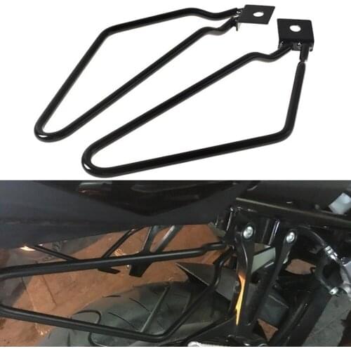 Suitable for Harley Xl883 Xl200 48 72 750 Dai Na Fat BA Side Bag Bracket Side Bracket Box