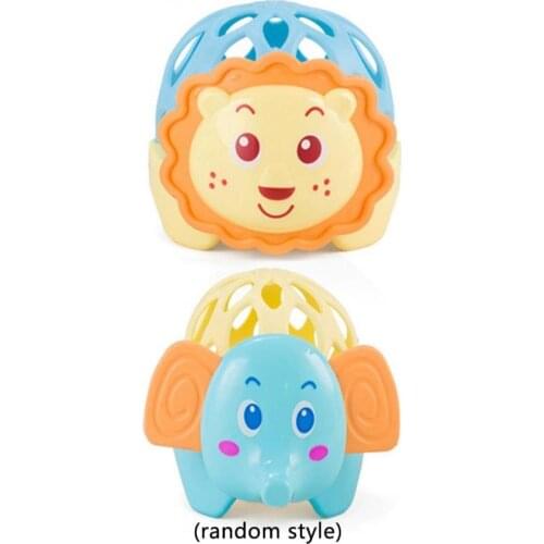 Baby Handbell Jingle Rattles Mobiles Toys Plastic Kids Hand Bell Cute Soft Infant Hanging Bed Stroller Rattle Toddler Grasping