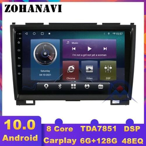 ZOHANAVI DSP Android 10.0 Radio Tape Recorder for Great Wall Hover H3 H5 2010-2013 Radio Multimedia Player audio video GPS