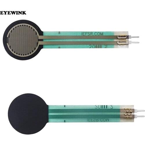 EYEWINK 1PCS FSR402 0.5 inch pressure sensor resistance stress test compatible Force Sensing Resistor