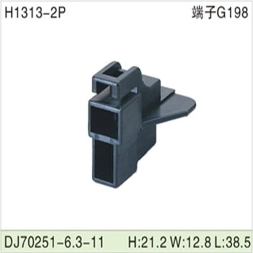 10SETS DJ70251-6.3-11 6.3mm 2Pin AMP Car Electrical Wire Connectors for Audi ,BMW,Honda,Toyota,NISSAN AND other models