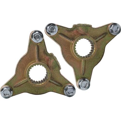 3 Stud 78mm 23T Spline A Pair Rear Wheel Rim Bearing Hub 110cc 125 Quad ATV Go Kart