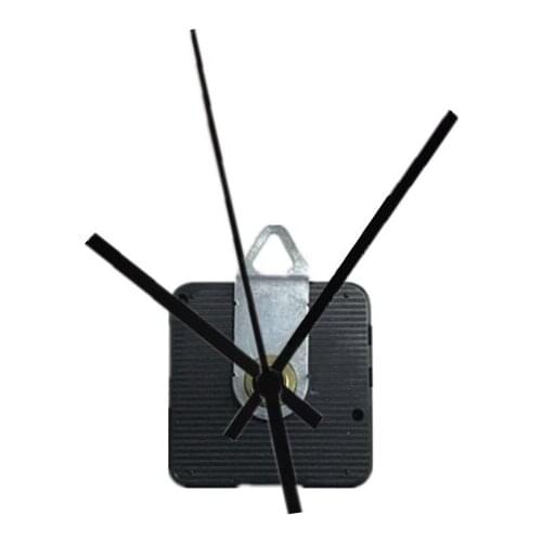 6 Size shaft wall Quartz Clock Step Movement SUN 12888 Mechanism Black Hands Repair Tool Parts Kit DIY Set With Hook
