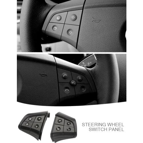 Car Multi-function Switch Buttons Steering Wheel Switch Control Buttons For Benz GL ML R B Class For Mercedes W164 W245 W251