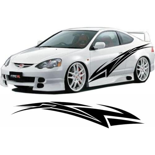 For 2xVINYL GRAPHICS DECAL STICKER CAR BOAT AUTO TRUCK 100" MT-152-Y-N Car styling