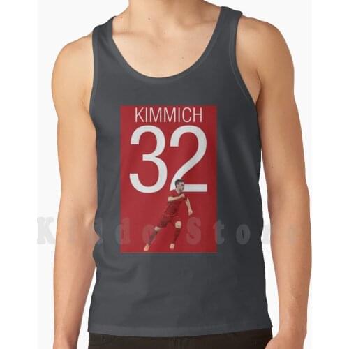 Kimmich 32 Tank Tops Vest Sleeveless 32 Cool Soccer Soccer Fan Fan Football Football Fan Legend History Stadium
