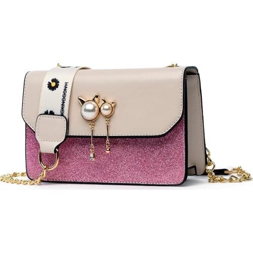 Fashion Women Shoulder Bags Crossbody Bags For Women Casual Handbag Womens bags 2020 Trendy PU Leather Small square bag 5 Color