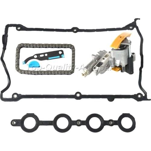 AP01 Timing Chain Tensioner+Chain+Valve Cover for Audi Seat Skoda VW 1.8L 058109088B, 058109088E, 058109088L, 058109088K