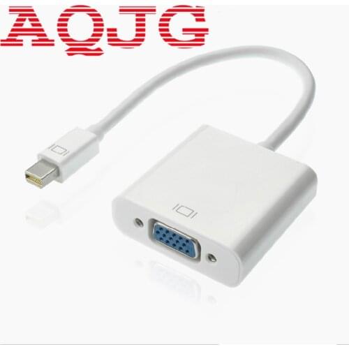 Wholesale Thunderbolt Mini DisplayPort Display Port DP To VGA Adapter Cable For Apple MacBook Air Pro PC Computer
