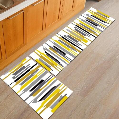 Anti-Slip Kitchen Mat Floor Mat Carpet Rug Door Mat Modern Carpets for Living Room Area Rug Carpet Hallway Doormat Tapete